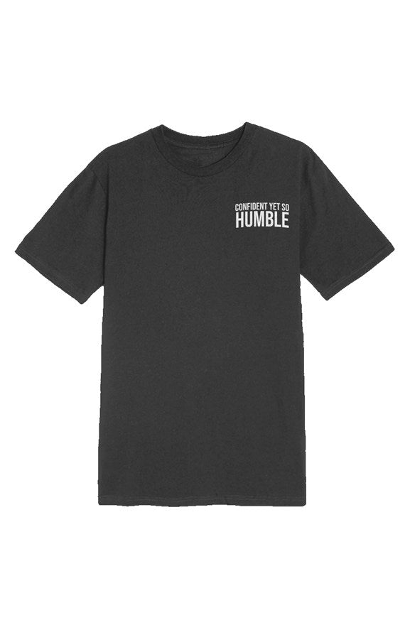 "Confident Yet So Humble" Boxy Shirt - Humblecinema