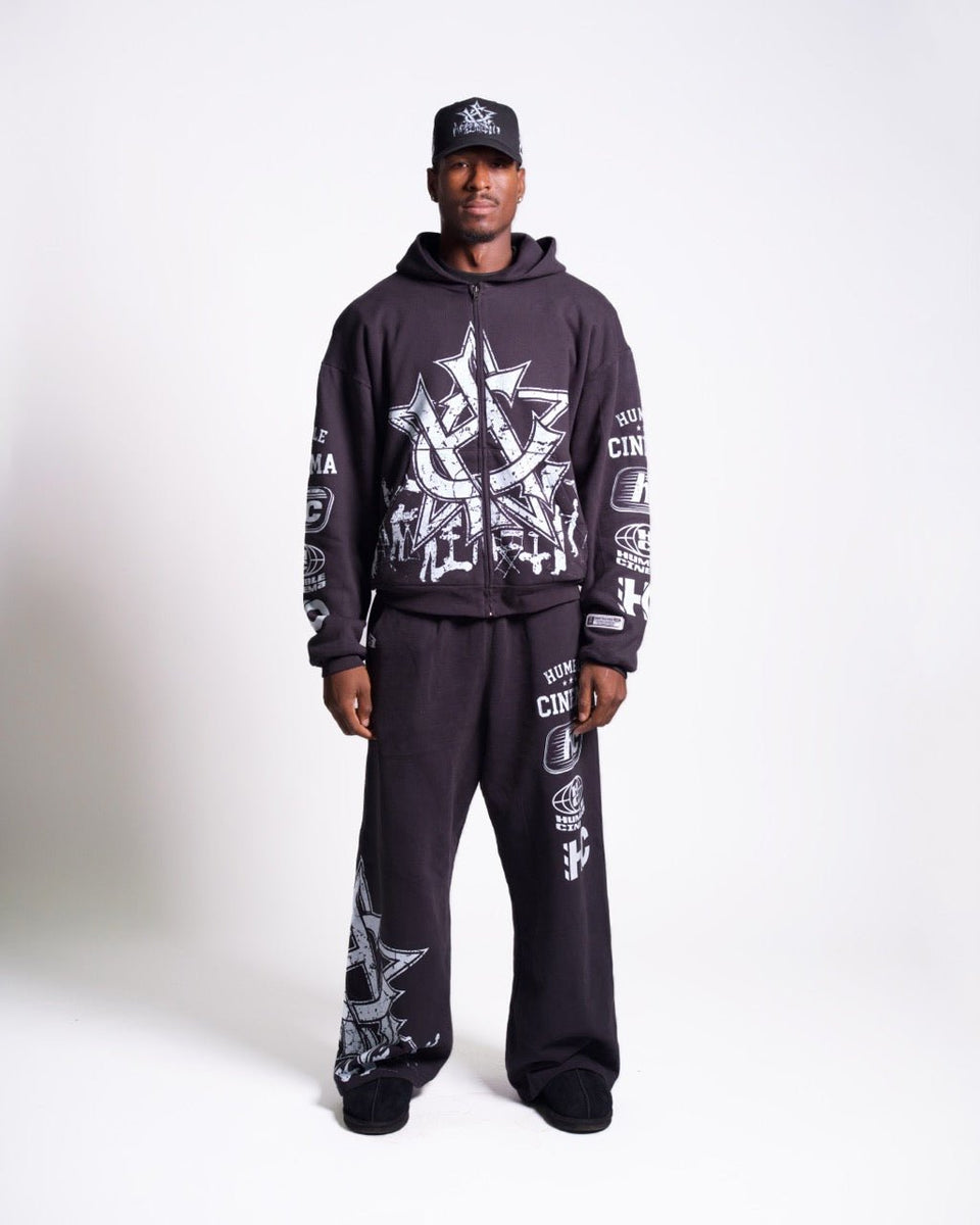 Filmmaker 23 Cropped Zip Hoodie - Humble Cinema