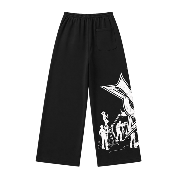 Humble Cinema Wide Leg Sweatpants - Humble Cinema