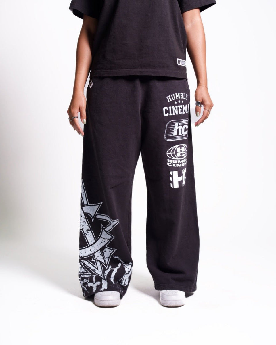 Humble Cinema Wide Leg Sweatpants - Humble Cinema