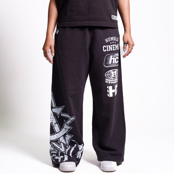 Humble Cinema Wide Leg Sweatpants - Humble Cinema